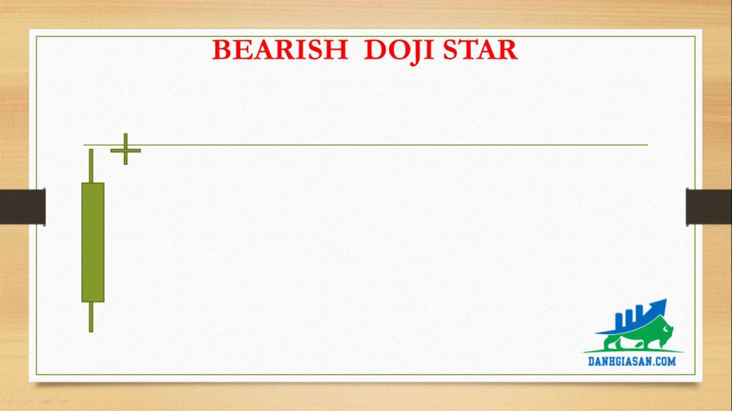 BEARISH DOJI STAR