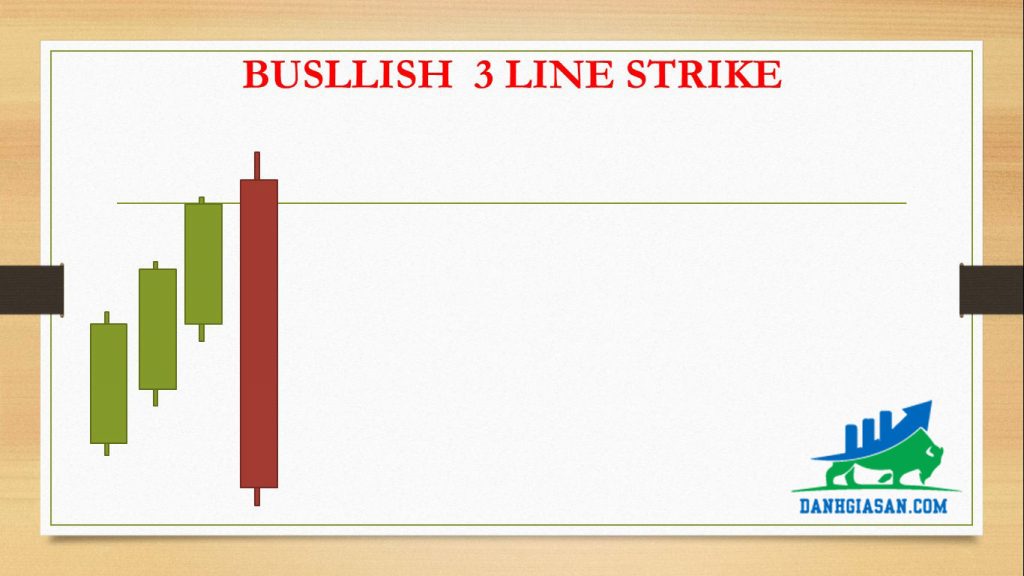 BUSLLISH 3 LINE STRIKE