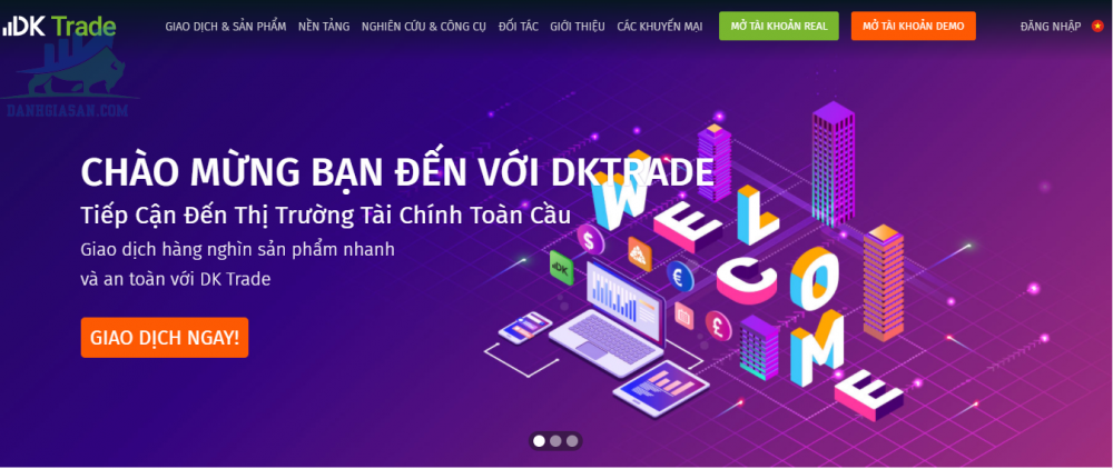 Tổng quan về sàn giao dịch Forex DK Trade