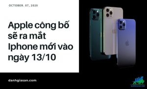 Apple công bố sẽ ra mắt Iphone mới vào ngày 13/10