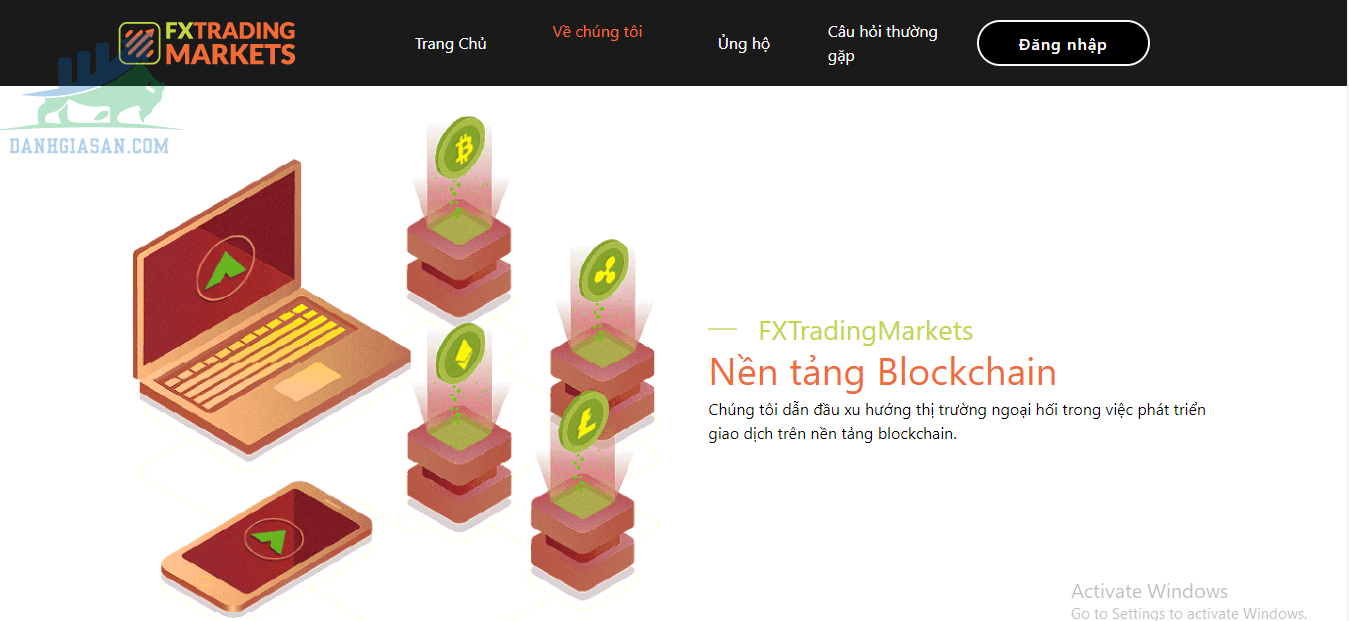 Nền tảng của sàn giao dịch Fx Trading Market