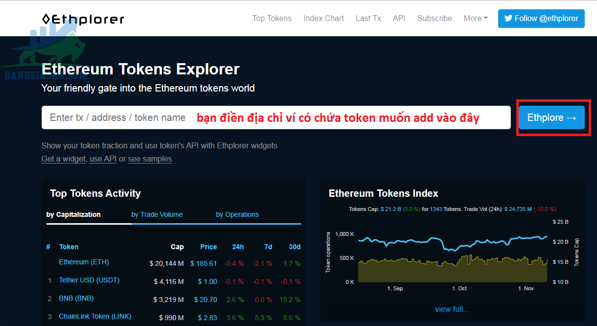 Cách thêm mã Token chạy ERC-20 trên ví MyEtherWallet