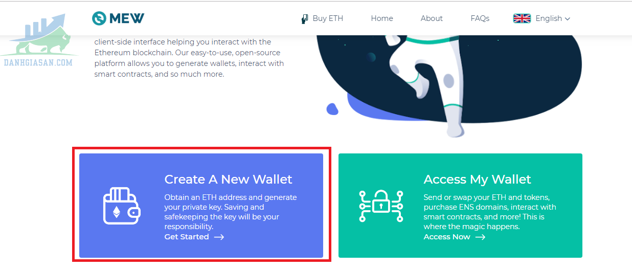 Cách để tạo một ví MyEtherWallet