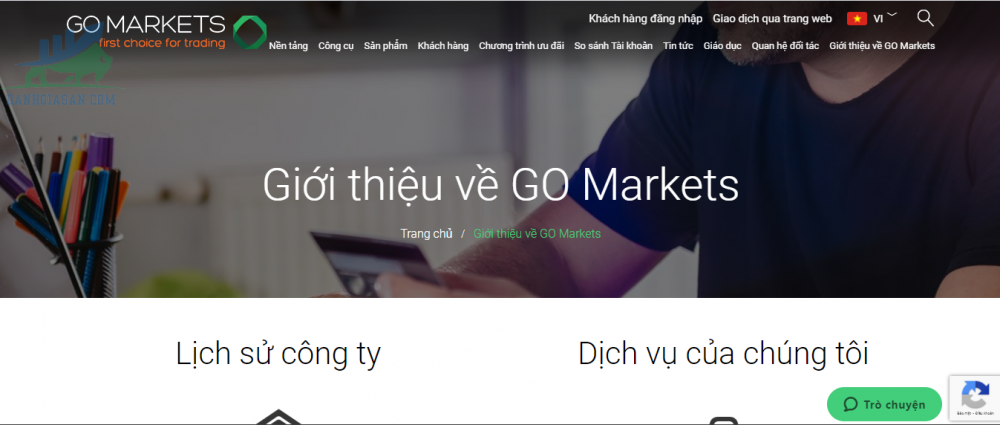 Tổng quan về nhà môi giới GO Markets