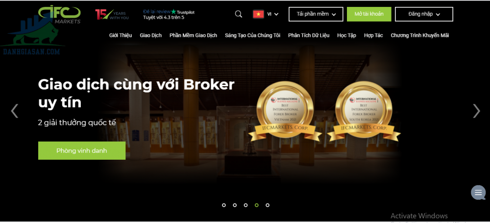 Tổng quan về sàn IFC Markets