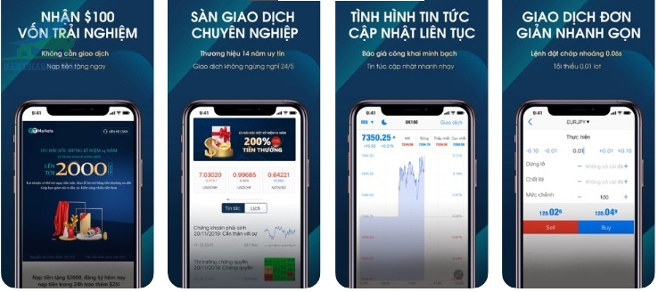 Ứng dụng di động sàn FT Markets