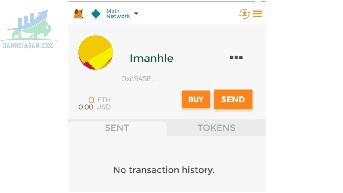 Cách gửi Token từ ví Metamask