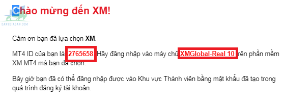 Hướng dẫn mở tài khoản tại sàn XM