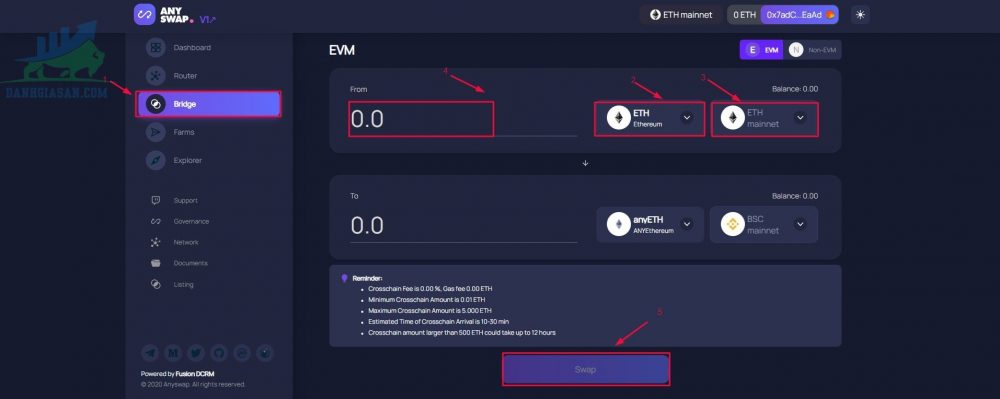 Hướng dẫn chuyển coin/ token từ Blockchain khác sang mạng BSC