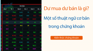 Khái niệm dư mua dư bán trên thị trường chứng khoán là gì?