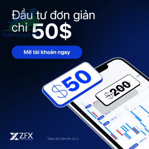 Chương trình giao dịch với 50$ cùng ZFX