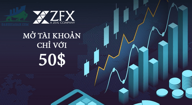 Chương trình giao dịch với 50$ cùng ZFX