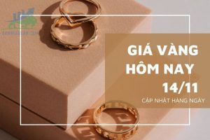 Cập nhật giá vàng trong và ngoài nước, vàng vẫn trên đà giảm - ngày 14/11/2022