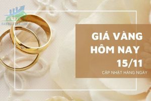 Cập nhật giá vàng trong và ngoài nước, vàng tăng giá - ngày 15/11/2022