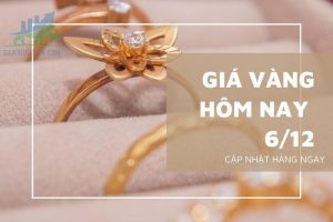 Cập nhật giá vàng trong và ngoài nước, vàng có sự biến đổi - ngày 06/12/2022