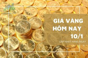 Cập nhật giá vàng trong và ngoài nước, vàng bất ngờ giảm - ngày 10/01/2023