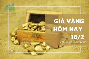 Cập nhật giá vàng trong và ngoài nước, vàng đồng loạt giảm - ngày 16/02/2023