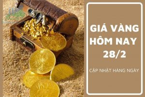 Cập nhật giá vàng trong và ngoài nước, vàng chưa thể tăng giá - ngày 28/02/2023