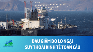 Dầu giảm do lo ngại suy thoái kinh tế toàn cầu (2)