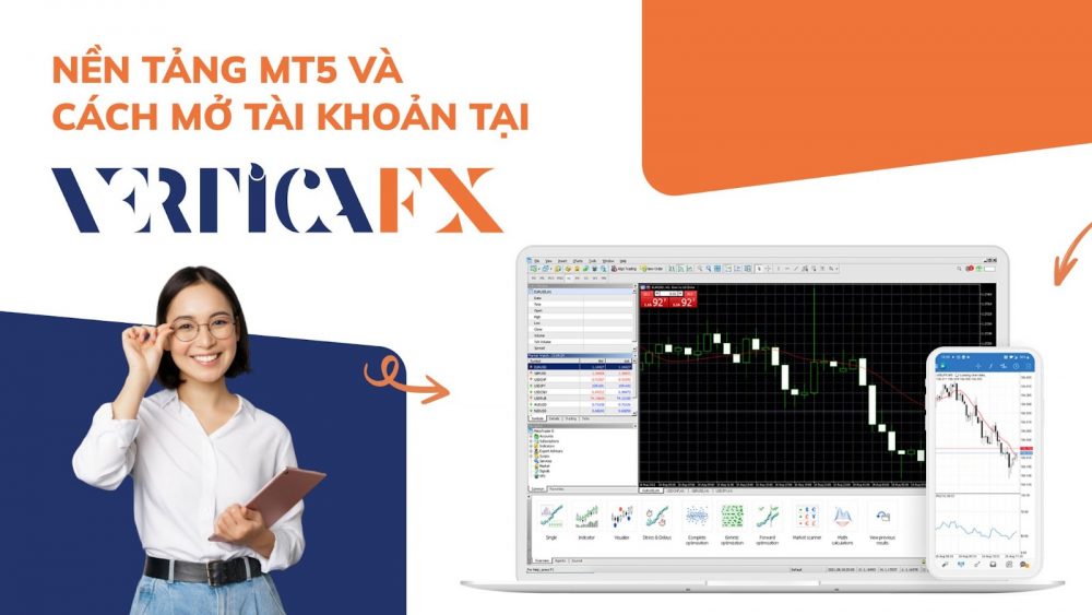 Các loại tài khoản hiện có tại VerticaFX 1